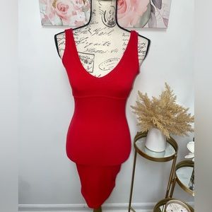 Mini Ribbed Dress Size S